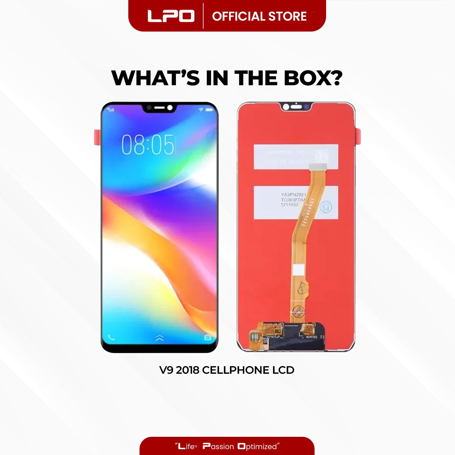 Cellphone LCD Screen	6.3