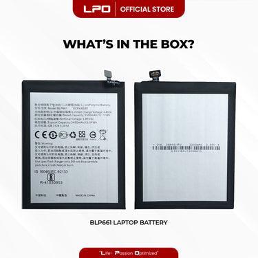 Cellphone Battery	Oppo F7 2018 BLP661 Compatible with CPH1819, CPH1821, 1821, CPH1821EX - LPO Laptop PC-Outlet