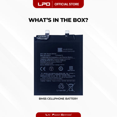 Cellphone Battery Xiaomi Mi 11 Pro 2021 BM55 Compatible with M2102K1AC - LPO Laptop PC-Outlet