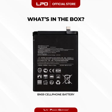 Cellphone Battery Xiaomi Redmi Note 10 2021 BN59 Compatible with Xiaomi Redmi Note 10S 2021 - LPO Laptop PC-Outlet
