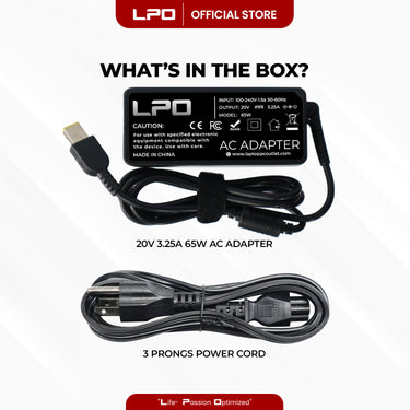Laptop Charger Lenovo 20V 3.25A 65W USB Pin Lenovo IdeaPad Touch, IdeaPad Series, IdeaPad Flex , ThinkPad Edge , ThinkPad , IdeaPad Yoga , G400 G405s G400s, G500, G500s, G40, G505, G50, G505