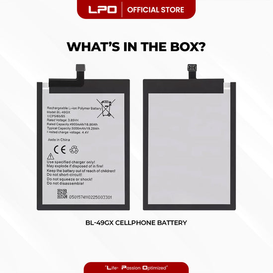 Cellphone Battery	Infinix Note 7 2020 BL-49GX Compatible with X690B, X690 - LPO Laptop PC-Outlet