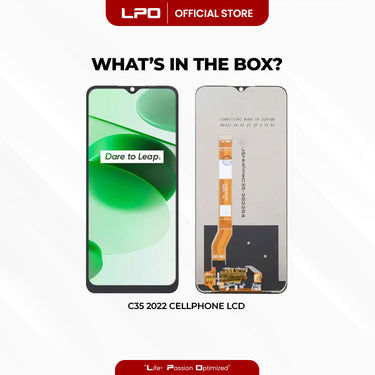 Cellphone LCD Screen	6.6 Realme C35 2022 Compatible with RMX3511