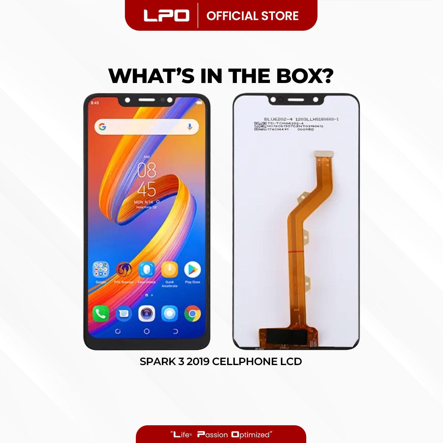 Cellphone LCD Screen	6.2