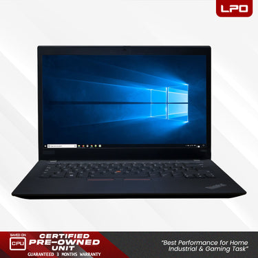 Laptop Lenovo Thinkpad T495S AMD Ryzen 5 Pro 3500U 2.10Ghz 8GB DDR4 256GB NVMe SSD AMD Radeon Vega 8 14.0