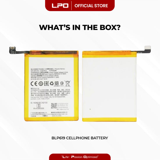 Cellphone Battery	Oppo A57 / A39 BLP619 Compatible with Oppo A57, A39, CPH1605