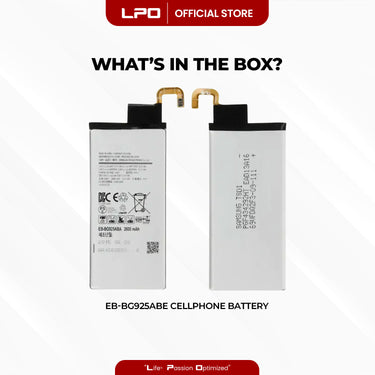 Cellphone Battery Samsung Galaxy S6 Edge 2015 EB-BG925ABE Compatible with SM-G9250