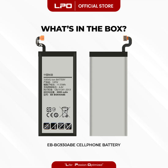 Cellphone Battery Samsung Galaxy S7 2016 (Flat) EB-BG930ABE Compatible with SM-G930F