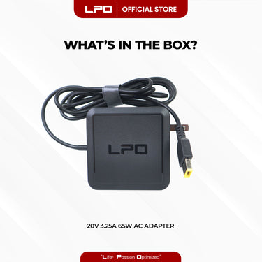 Laptop Charger Lenovo 20V 3.25A 65W USB Pin Compatible with Lenovo Thinkpad T430 T440 T440S T440P