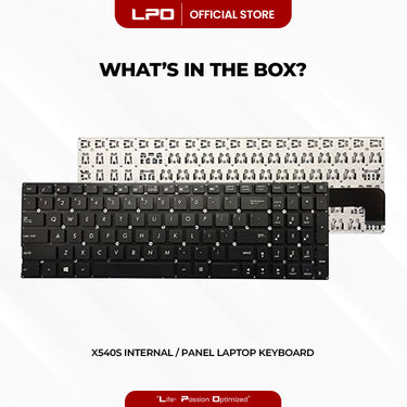 Laptop Keyboard ASUS X540 Internal / Panel Black US Compatible with Asus X540 X540L X540U