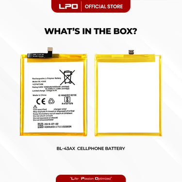 Cellphone Battery Infinix Zero 5 2018 BL-43AX Compatible with X603