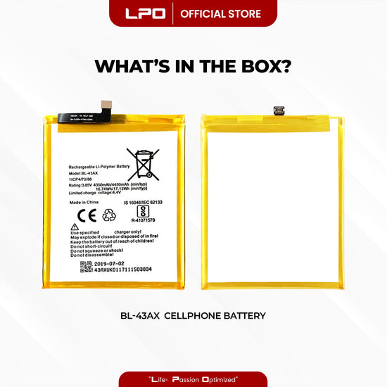 Cellphone Battery Infinix Zero 5 2018 BL-43AX Compatible with X603