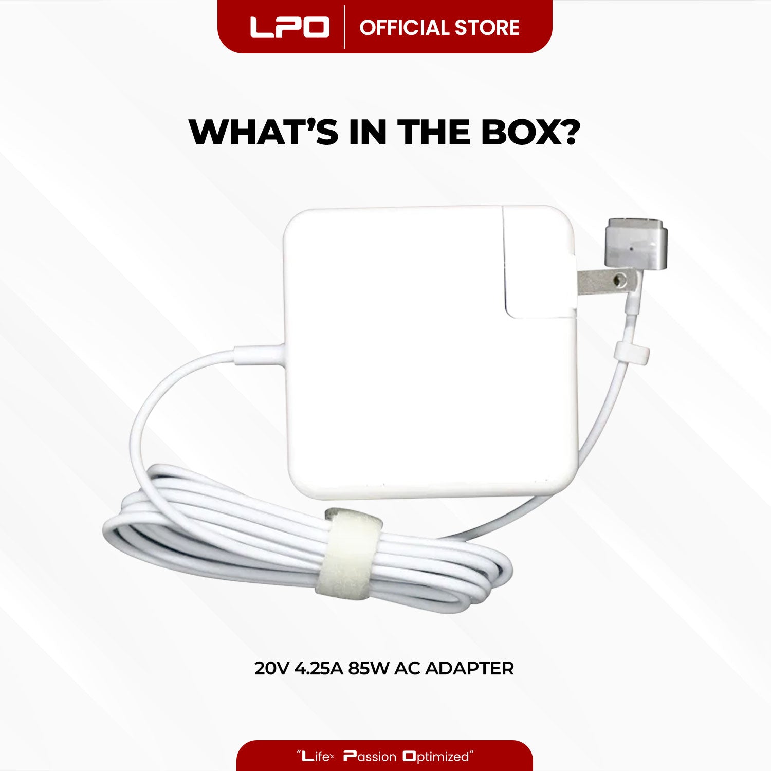 Laptop Charger MacBook 20V 4.25A 85W T Style Compatible with MacBook Pro (Retina, 15-inch, Mid 2012 - 2015)