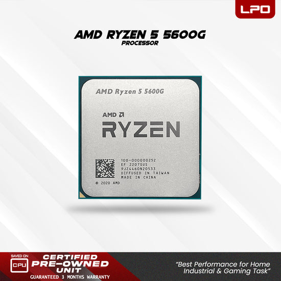Gaming Unit AMD Ryzen 5 5600G @3.9Ghz Biostar A520MHP AM4 Socket Team Group 8GB DDR4 120GB SSD YGT Top One 750W YGT Mars 6 Generic Casing (Game Ready)