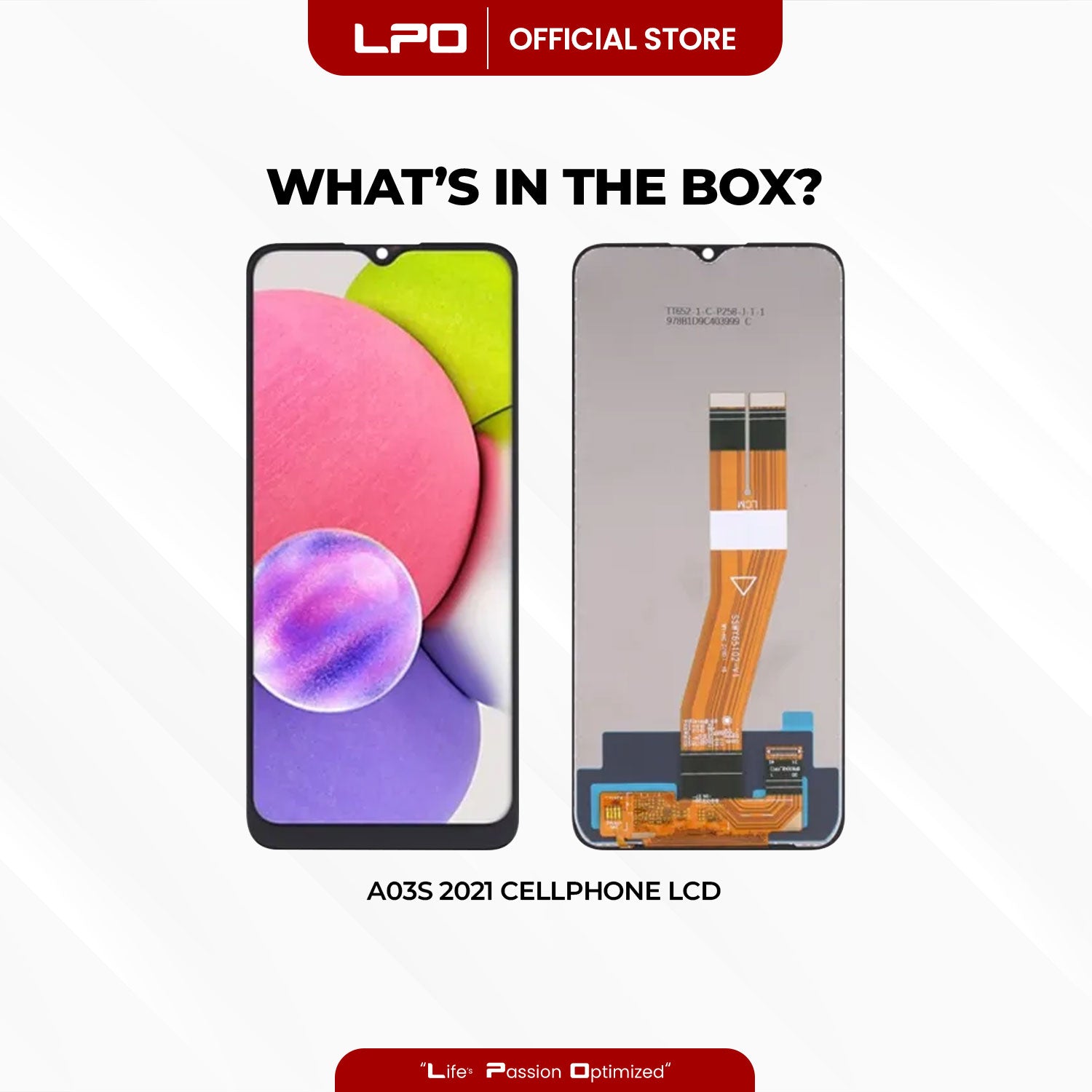 Cellphone LCD Screen	6.5 Samsung Galaxy A03s 2021 Compatible with SM-A037F, SM-A037F/DS, SM-A037M, SM-A037G, SM-A037U, SM-S134DL, SM-A037W, SM-A037U1
