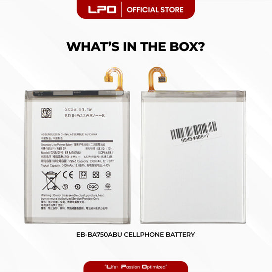 Cellphone Battery	Samsung Galaxy A10 2019 EB-BA750ABU Compatible with SM-A105F, SM-A105G