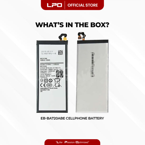 Cellphone Battery Samsung Galaxy A7 2017 EB-BA720ABE Compatible with SM-A720F, SM-A720S