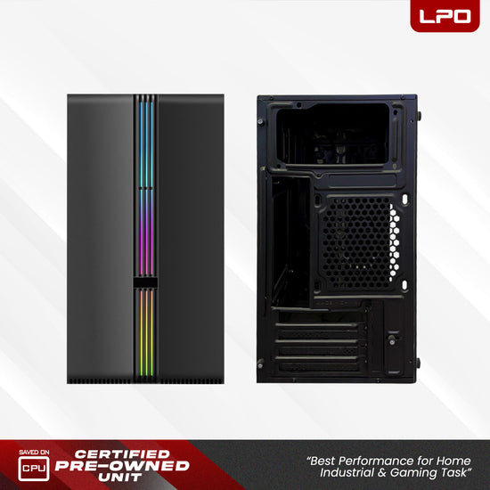 YGT M3 M-ATX MiniATX PC Case Gaming Tempered Glass Desktop Computer Case