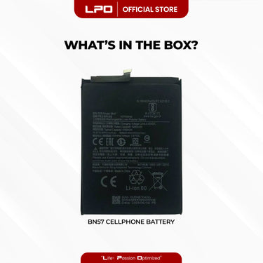 Cellphone Battery Xiaomi Poco X3 Pro 2021 BN57 Compatible with Xiaomi Poco X3 NFC 2020 - LPO Laptop PC-Outlet