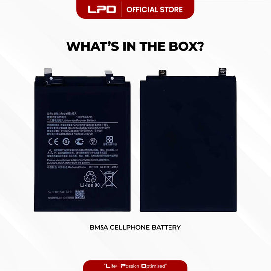 Cellphone Battery Xiaomi Redmi Note 11 Pro 5G 2022 BM5A Compatible with 21091116I, 2201116SG - LPO Laptop PC-Outlet