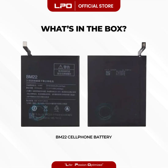 Cellphone Battery Xiaomi Mi 5 2016 BM22 Compatible with 2015105 - LPO Laptop PC-Outlet