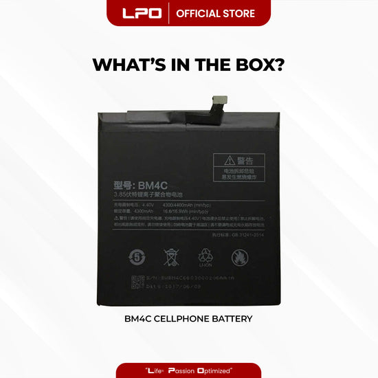 Cellphone Battery Xiaomi Mi Mix 2016 BM4C Compatible with MIX - LPO Laptop PC-Outlet