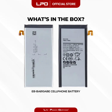 Cellphone Battery Samsung Galaxy A8 2016 EB-BA810ABE Compatible with SM-A8100, SM-A810F