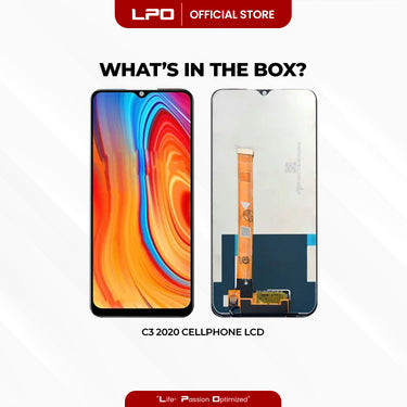 Cellphone LCD Screen	6.5 Realme C3 2020 Compatible with RMX2027, RMX2020, RMX2021