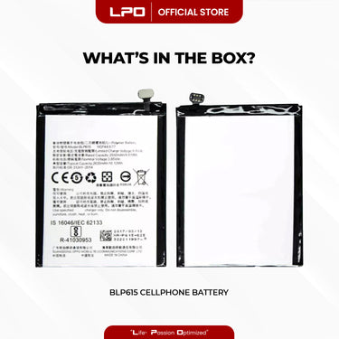 Cellphone Battery	Oppo A37 2016 BLP615 Compatible with A37f, A37fw, A37m - LPO Laptop PC-Outlet