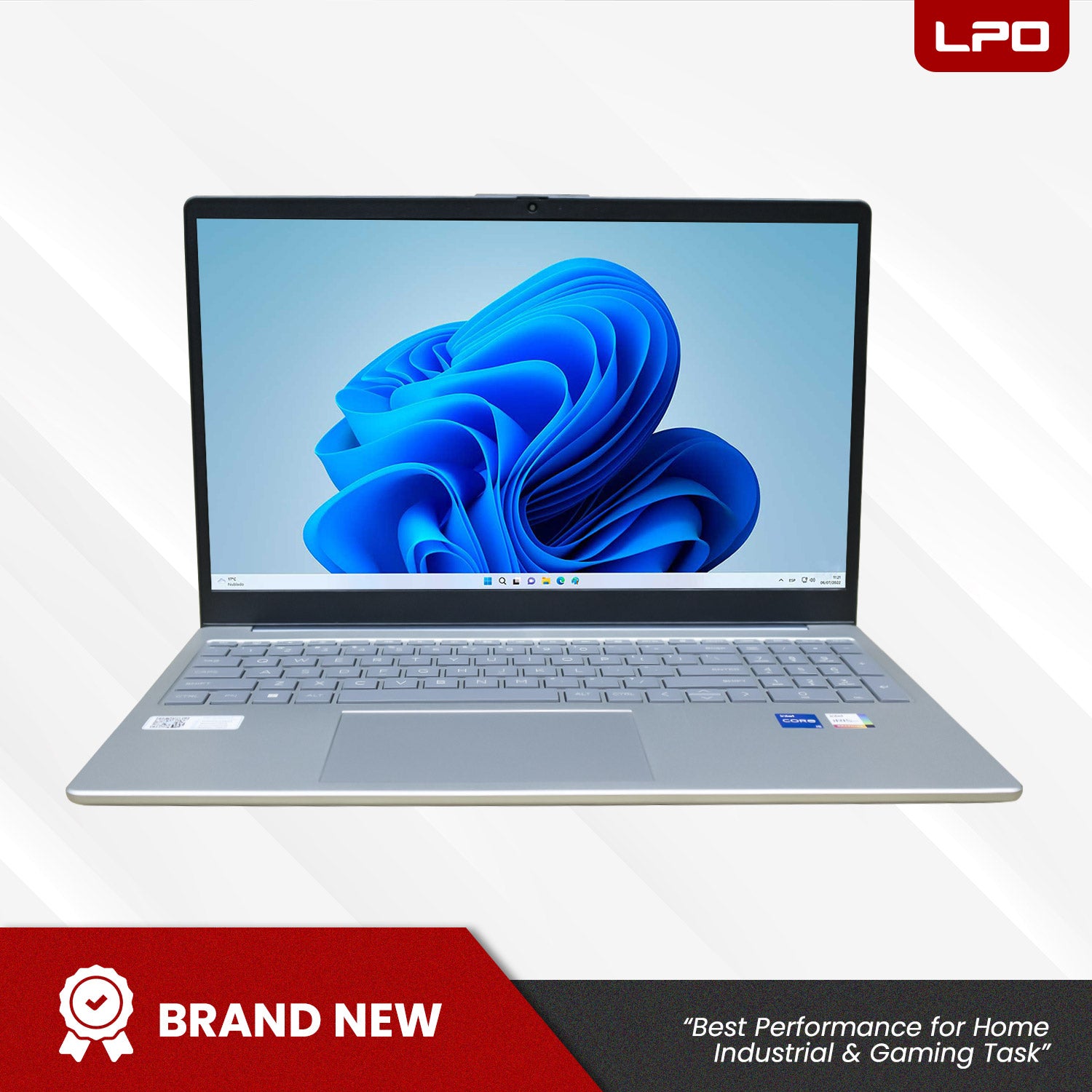 LPO Laptop HP 15-fd0414TU Intel® Core™ i5-1334U @3.40GHz 16GB DDR4 512GB SSD Windows 11 home 15.6
