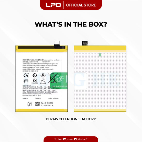Cellphone Battery	Realme 11 Pro 2023 BLPA15 Compatible with Realme 11 Pro 2023, RMX3771