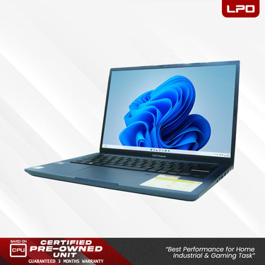 LPO Laptop Asus Vivobook 14X M1403QA RYZEN 5 5600H @3.3GHZ 8GB DDR4 512GB SSD Win 11 Pro 14.0