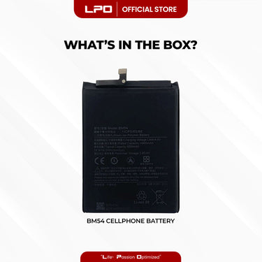 Cellphone Battery Xiaomi Redmi Note 9T 2021 BM54 Compatible with Xiaomi Redmi Note 9 5G 2020 - LPO Laptop PC-Outlet