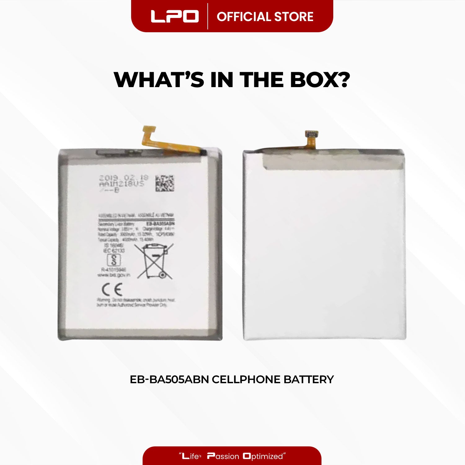 Cellphone Battery Samsung Galaxy A50s 2019 EB-BA505ABN Compatible with SM-A507F, SM-A507FN, SM-A5070
