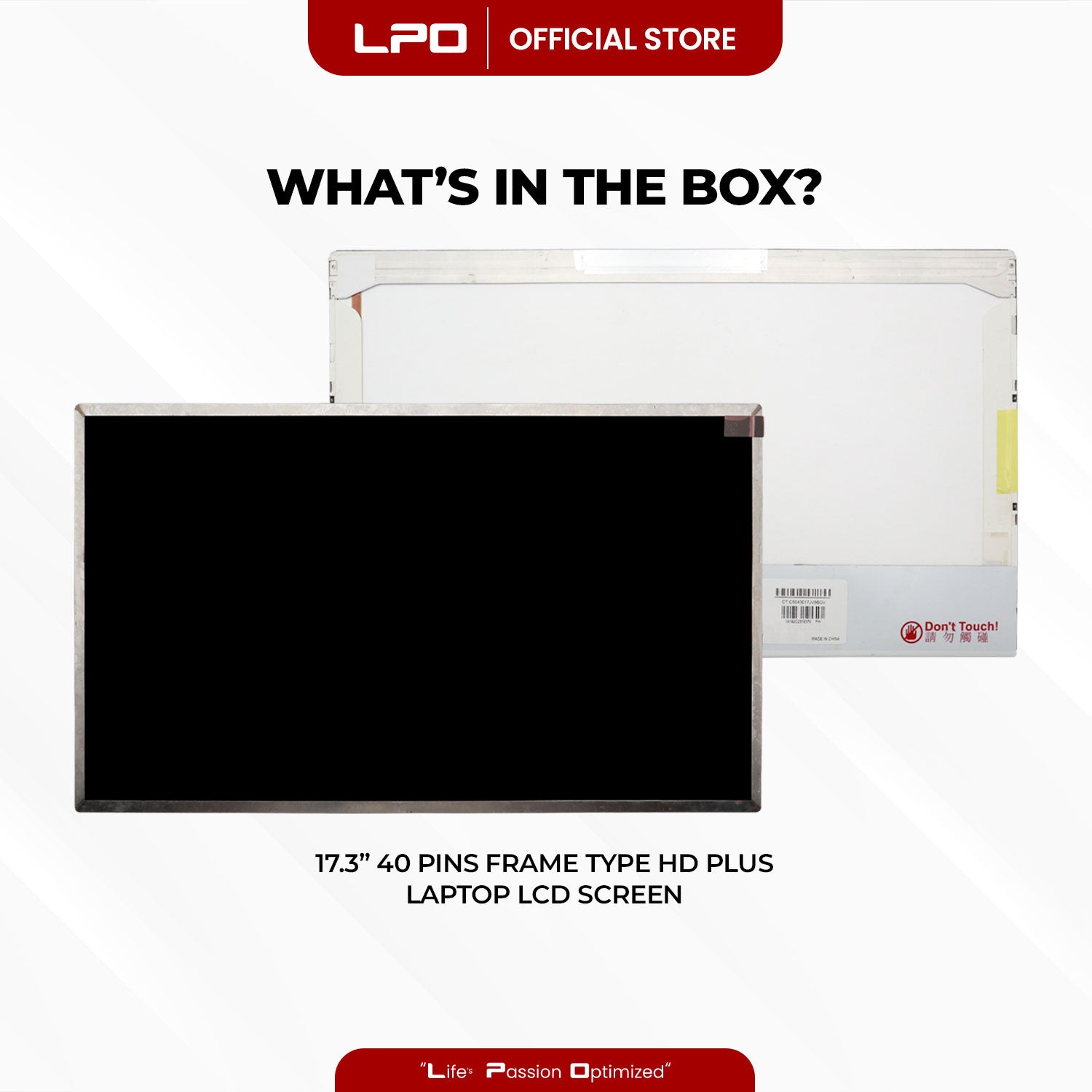 Laptop LCD Screen 17.3