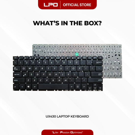 Laptop Keyboard ASUS UX430 UX430U Internal / Panel Black US Compatible with Asus ZenBook UX430u UX430ua UX430uq UX430un Series