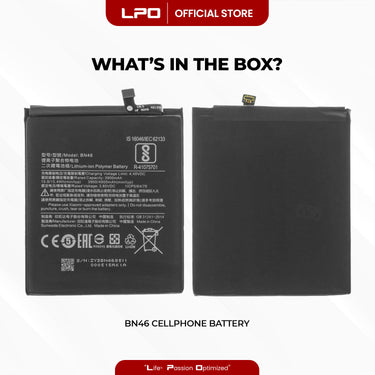 Cellphone Battery Xiaomi Redmi Note 8 2019 BN46 Compatible with Xiaomi Redmi 7 M1810F6LG - LPO Laptop PC-Outlet
