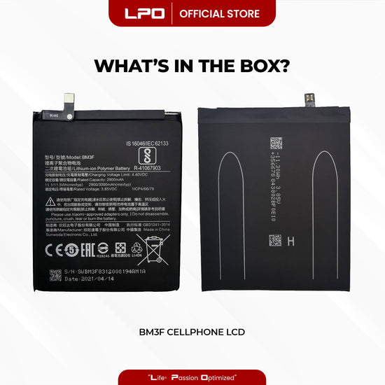 Cellphone Battery Xiaomi Mi 8 Explorer 2018 BM3F Compatible with Xiaomi Mi 8 Pro 2018 - LPO Laptop PC-Outlet