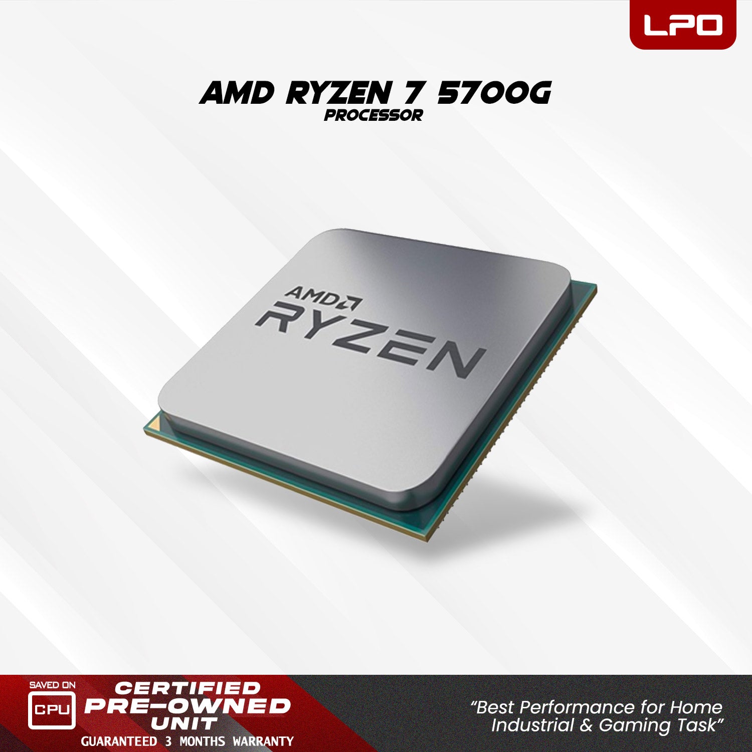 Gaming Unit AMD Ryzen 7 5700G @3.8Ghz Gigabyte B450M-K AM4 Socket Team Group Elite 16GB DDR4 Team Group 1TB SSD Corsair CX750 80+ Bronze Inplay OpenView V100 Casing (Game Ready)
