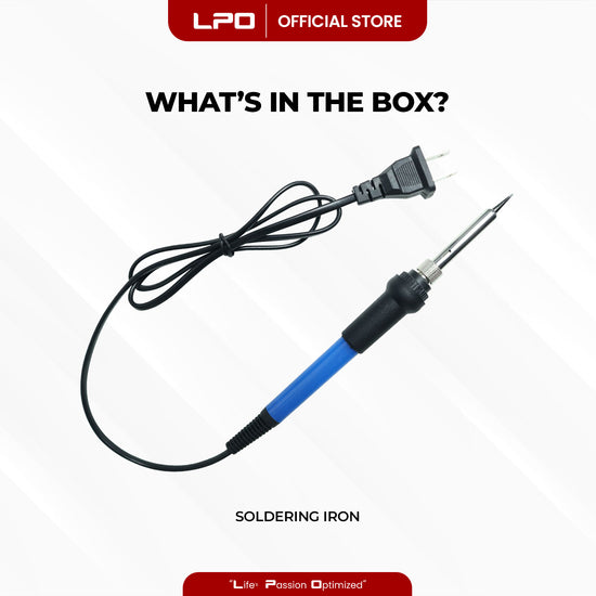 LPO Electric Welding Soldering Iron Adjustable Temperature 110V 60W