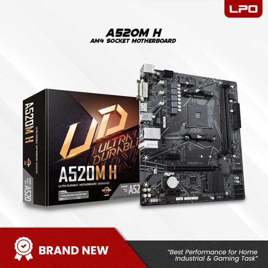 LPO AMD Ryzen 5 Pro 4650G @3.7Ghz A520M H AM4 Socket 16GB DDR4 512GB 2.5