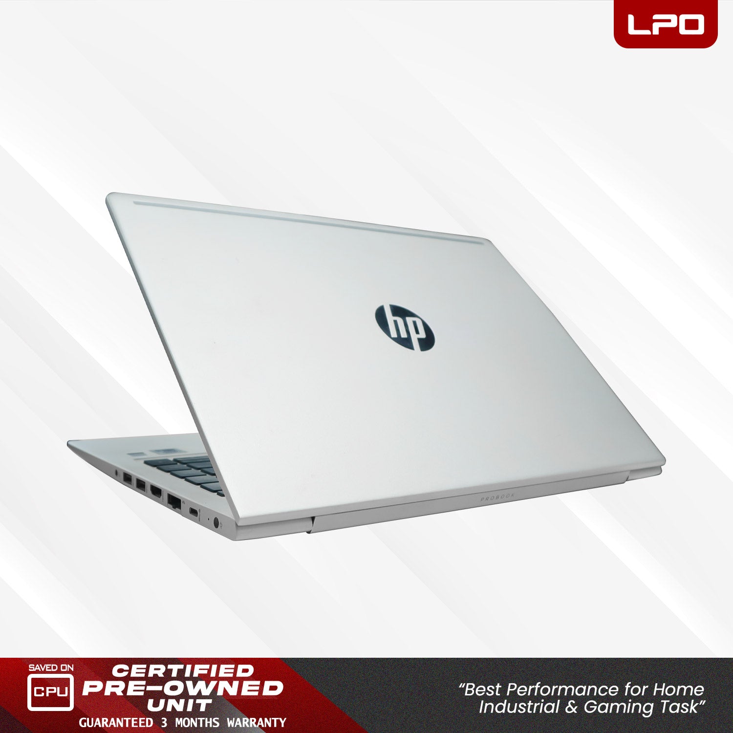 LPO Laptop HP ProBook 440 G7 Intel Core i5-10210U @ 1.60GHz 8GB DDR4 256GB SSD 14.0