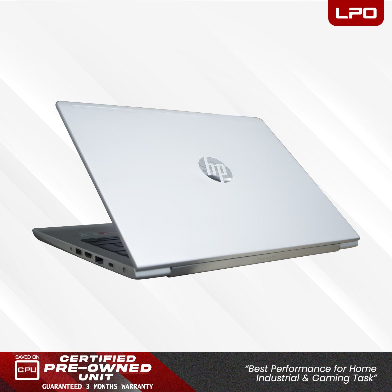 LPO Laptop Hp Probook 430 G7 Intel Core i7-10210U CPU @1.60Ghz 8GB DDR4 256GB SSD Win 11 Pro 13.3