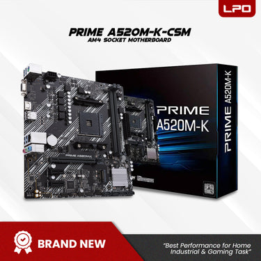 Gaming Desktop Unit AMD Ryzen 5 4600G 4.2Ghz Prime A520M-K-CSM AM4 Socket Motherboard 8GB DDR4 500GB NVMe SSD DLM21 White Case MAG A500DN 500W 80+ PSU (Game Ready)