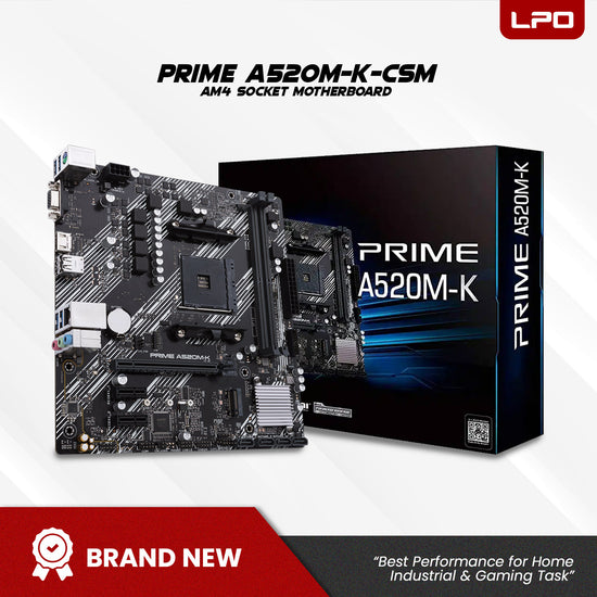 Gaming Desktop Unit AMD Ryzen 5 4600G 4.2Ghz Prime A520M-K-CSM AM4 Socket Motherboard 8GB DDR4 500GB NVMe SSD DLM21 White Case MAG A500DN 500W 80+ PSU (Game Ready)