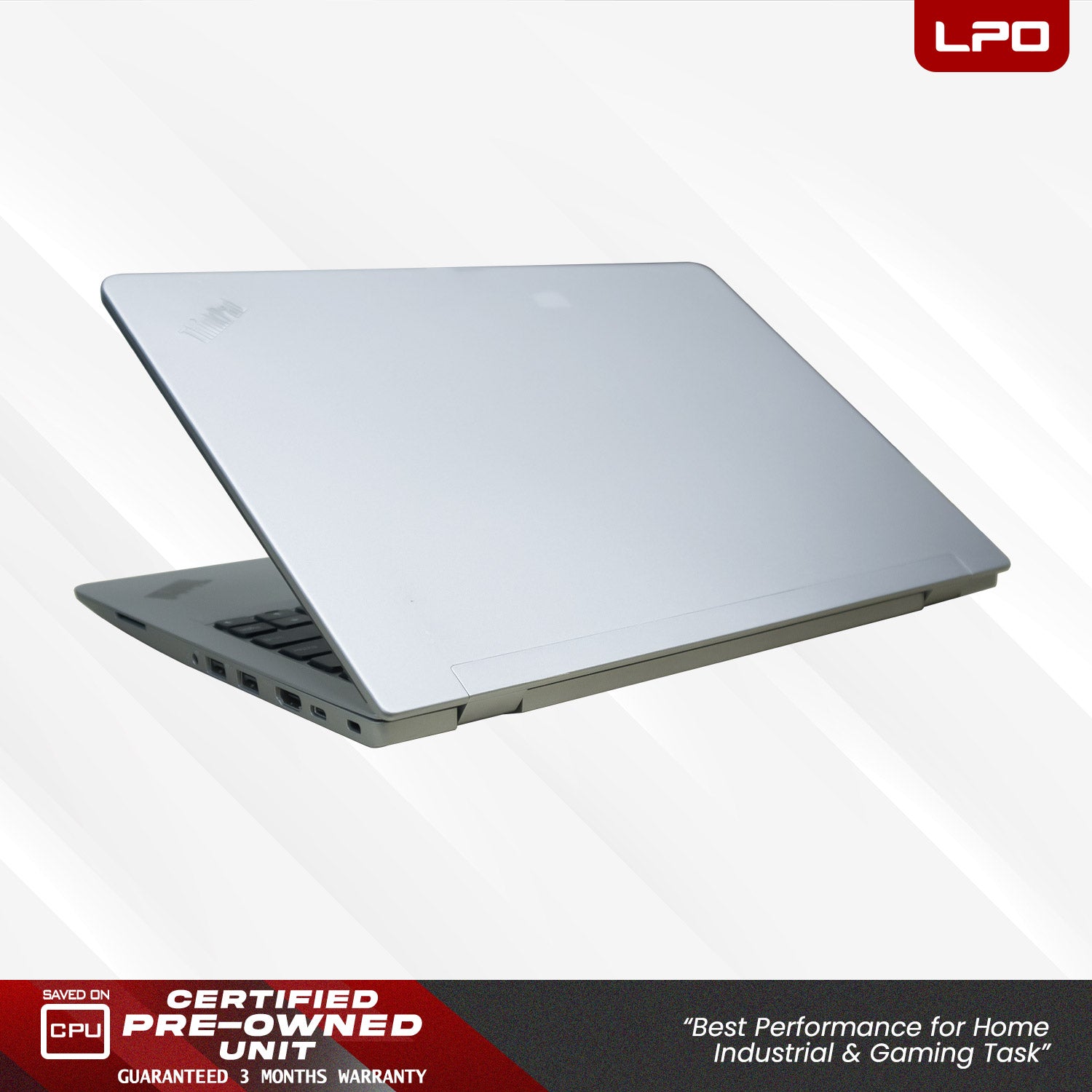 LPO Laptop Lenovo Thinkpad 13 Intel® Core™ i5-6200U CPU @2.30GHz 8GB DDR4 256GB SSD Windows 10 Pro 13