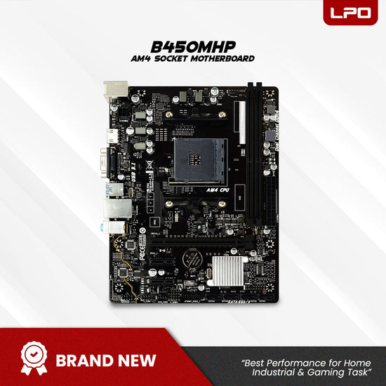 LPO AMD RYZEN 5 5600G 3.9Ghz B450MHP AM4 Socket 8GB DDR4 120GB 2.5