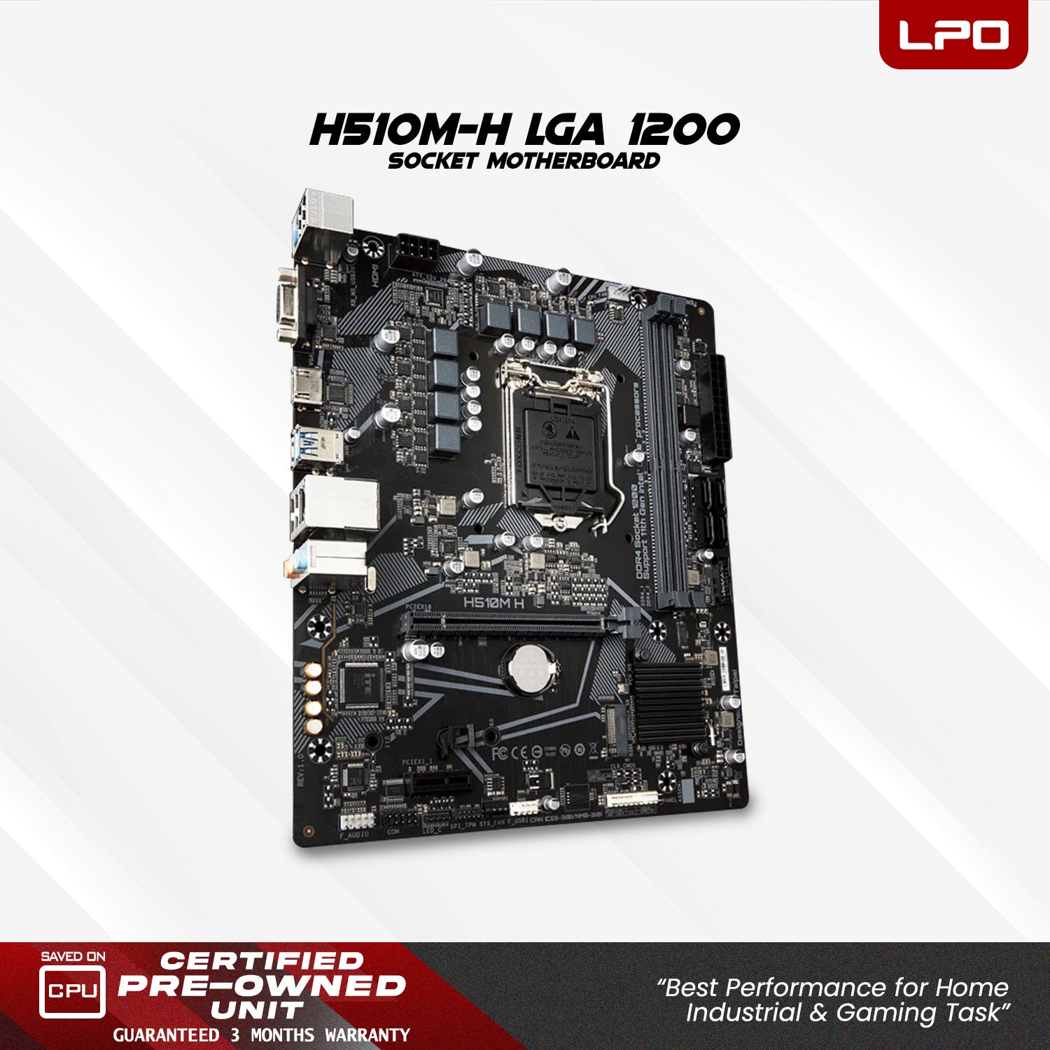 Gaming Unit Intel Core i7-11700F 4.90Ghz H510M-H LGA 1200 Socket Motherboard 32GB DDR4 240GB 2.5