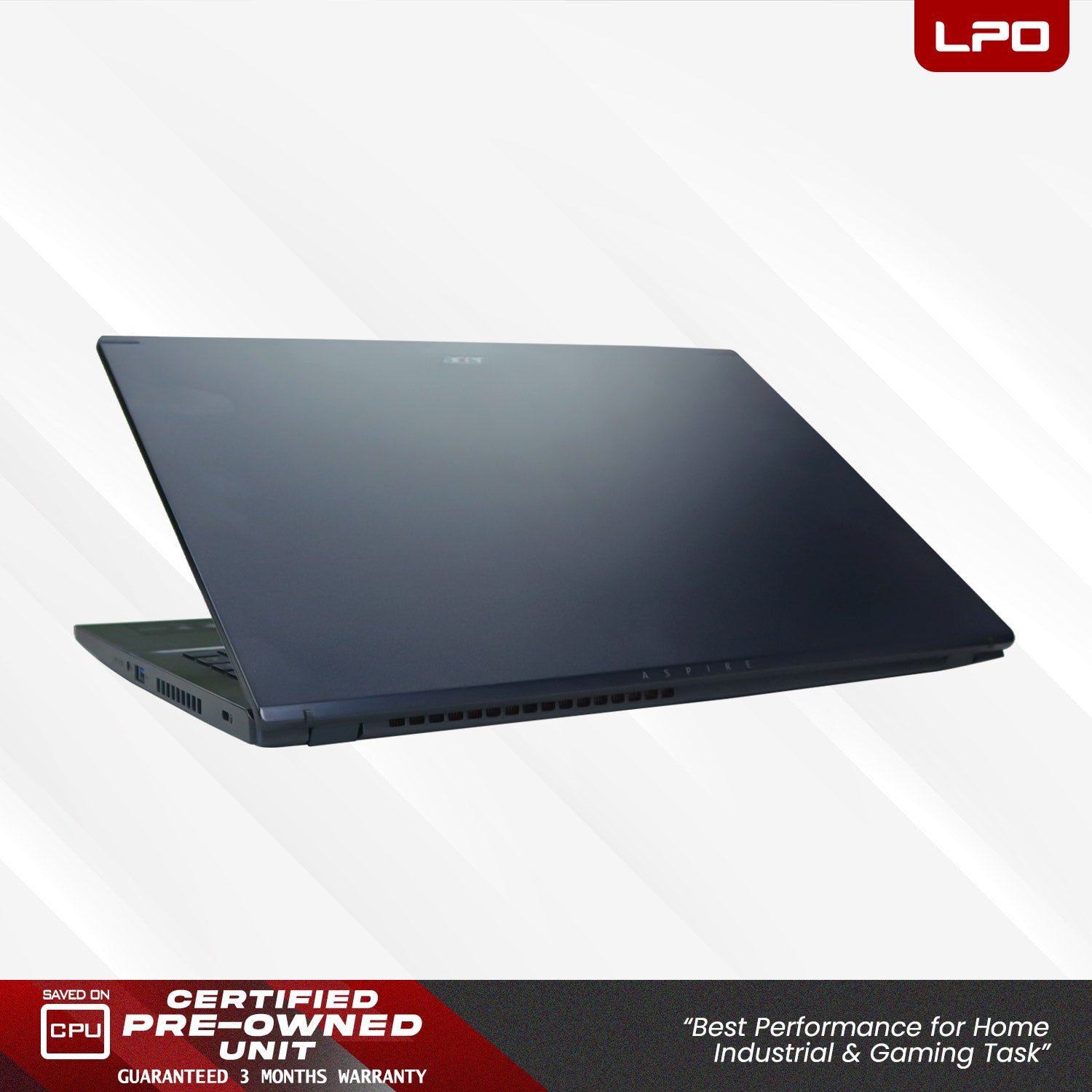 LPO Laptop Acer Aspire 7 A715-76G Intel i5-12450H @4.40Ghz 8GB DDR4 512GB SSD Win 11 Pro 15.6