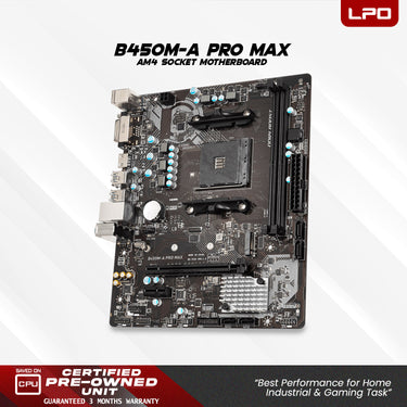 Gaming Unit AMD Ryzen 7 5700G 3.80Ghz B450M-A Pro Max AM4 Socket Motherboard 16GB DDR4 256GB M.2 SSD + 1TB HDD 800W Power Supply Gaming Host Computer Casing (Game Ready)